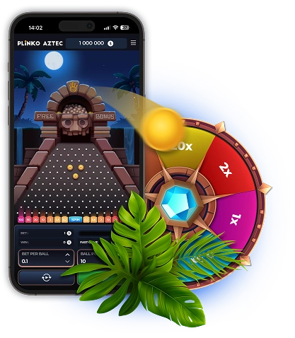 Plinko Aztec Mobile